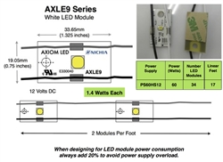 AXLE9-SW65 White LED for Sign Lighting (120 lumen)
